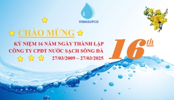 VIWASUPCO KỶ NIỆM 16 NĂM THÀNH LẬP CÔNG TY (27/3/2009 – 27/3/2025)